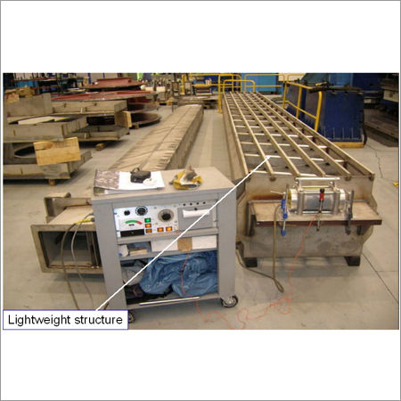 Brown Vibratory Stress Relief For Structural Fabrication