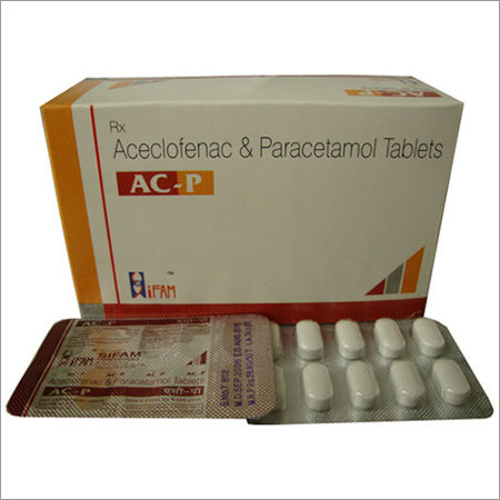 Aceclofenac & Paracetamol Tablets