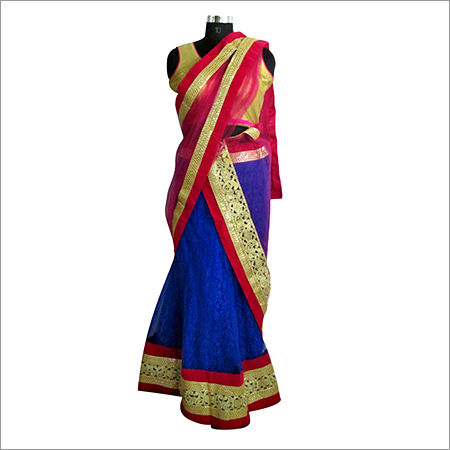 Net Lehenga Sarees