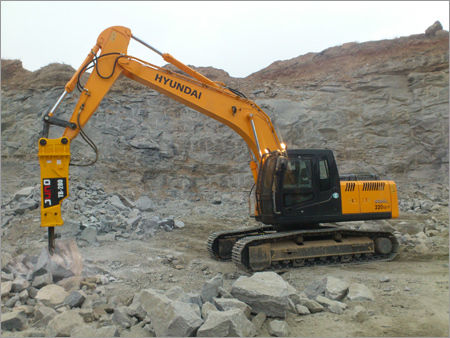 Hydraulic Rock Crusher Application: Food