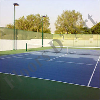 Acrylic Synthetic Tennis And Basketball Courts