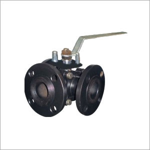 Actuated 3 Way Ball Valve