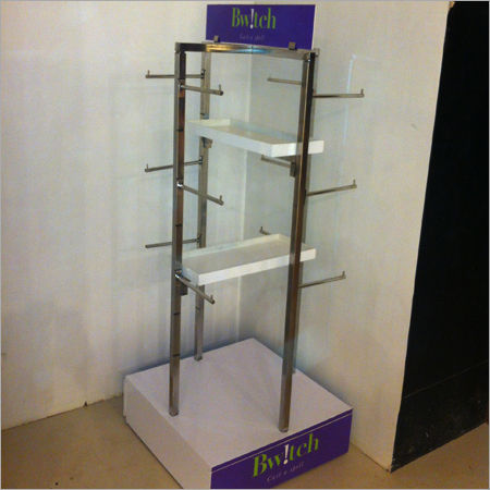 Metal Display Rack - Heavy Duty Metal Alloys, Versatile Sizes Available - Lightweight, Corrosion Resistant, Durable with Excellent Finish