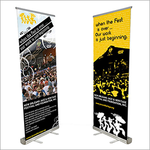 Roll Up Banner Stand Printing By A M DISPLAY