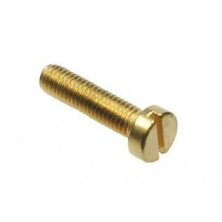 Brass Slotted Cheese Head Machine Screws