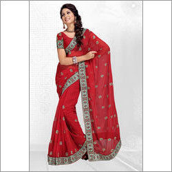 Paper Handwork Saree