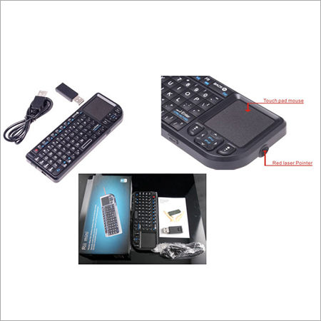 Ultra Mini Keyboard With Touch Pad Mouse & Laser Pointer