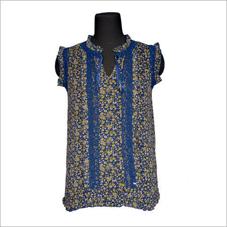 Polyester Sleeveless Top