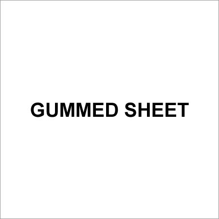 Gummed Sheets