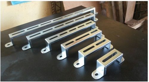 Bracket Pipes - Made from Quality MS with Zinc Blue Plated Finish, Sizes 6 to 32 Inches | Includes Clamps and Fasteners for Secure Plumbing Line Clamping