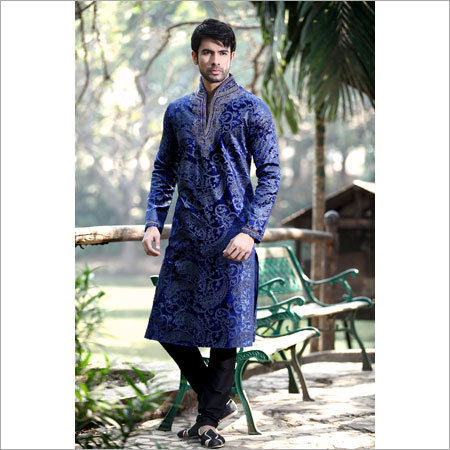 Stylish Indo Western Sherwani - Durable Blend Fabric, Shrinkage Resistant, Colorfast and Strong Stitching | Premium Ethnic Wear for Festive Occasions