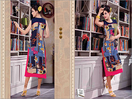 Printed Georgette Kurtis