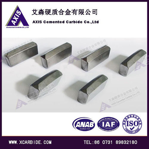 Carbide linear shaped drill bits