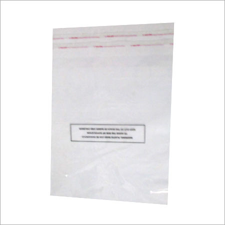 LDPE Resealable Warning Bags