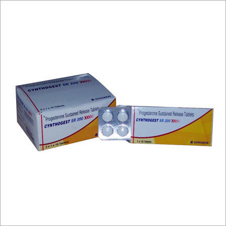 Progesterone Sustained Release Tablets