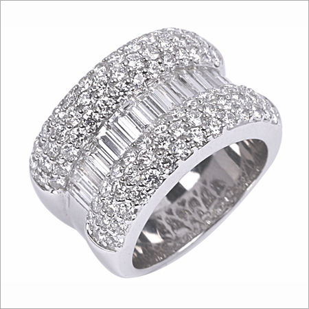 Matte Lamination Elegant Diamond Ring