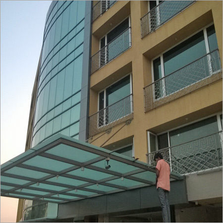 Main Entrance Glass Canopy