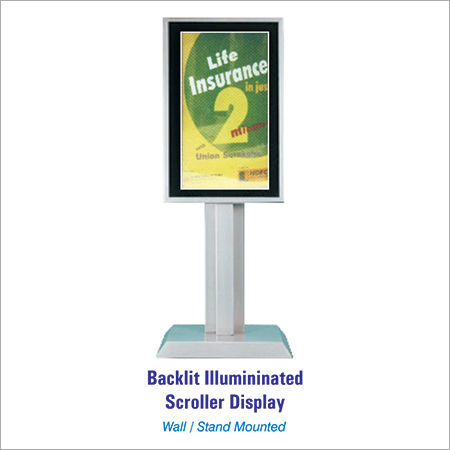 Backlit Scrolling Display