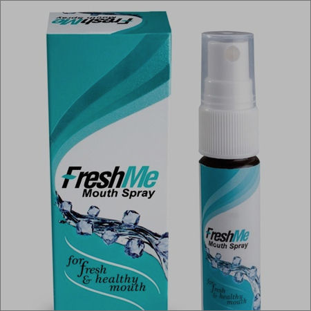 Breath Freshening Spray Chemical Name: Silicone