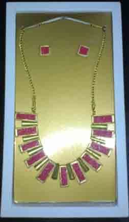 terracotta necklace