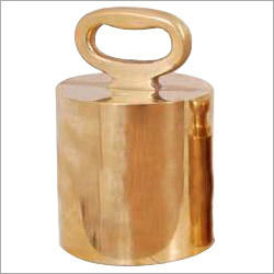 Cylindrical Brass Weight