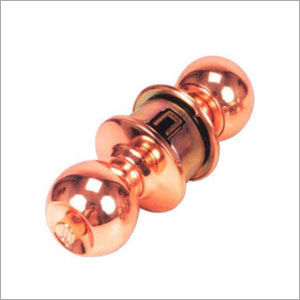 Brass Polish Cylindrical Door Locks