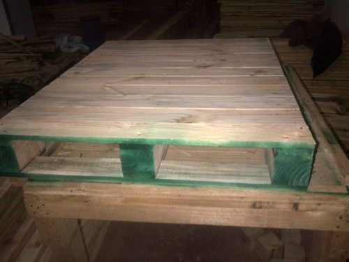 Reversible Wooden Pallet