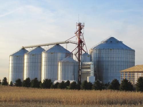 grain silos