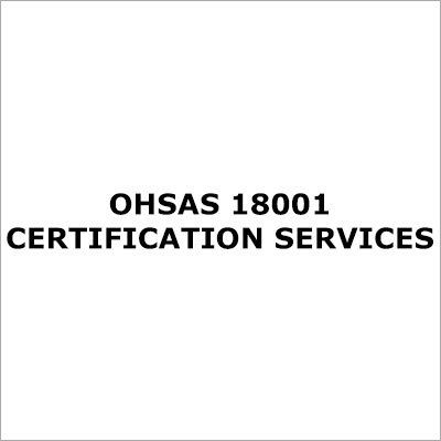 Ohsas 18001 Certification Services