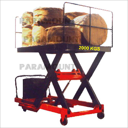 Mobile Electro Goods Lift - Stainless Steel, High Load-Bearing Capacity | Effortless Mobility, Automatic Height Sensor, Corrosion Resistant