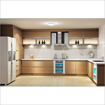 All Colors Upto 400 Av Wooden Modular Kitchen