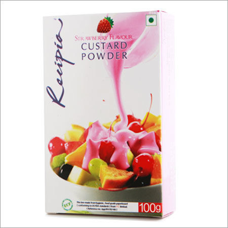 Strawberry Custard Powder