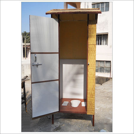 FRP Portable Toilet Cabin - High Strength, Lightweight Fiberglass | Durable Finish, Versatile Placement