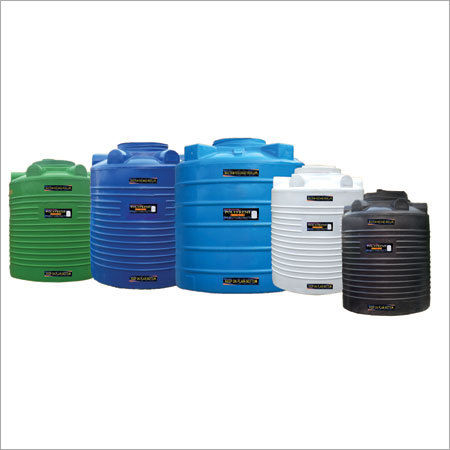 Black Plastic Water Tank