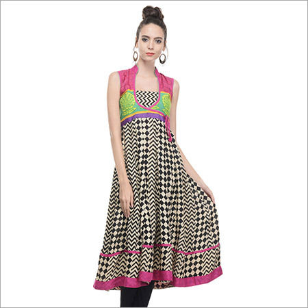 Printed Anarkali Kurta