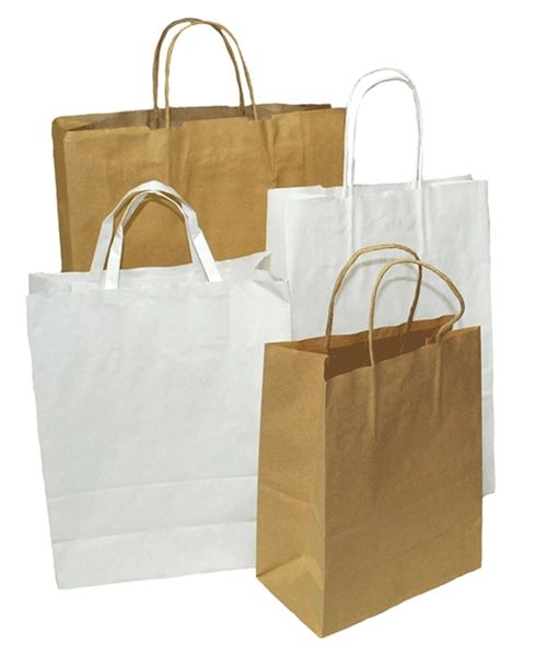 White Kraft Bags