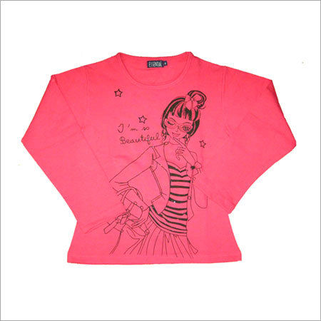 Pink T-Shirts - High Quality Cotton Fabric, Various Sizes & Designs - Attractive, Colorfast, Lightweight, Durable