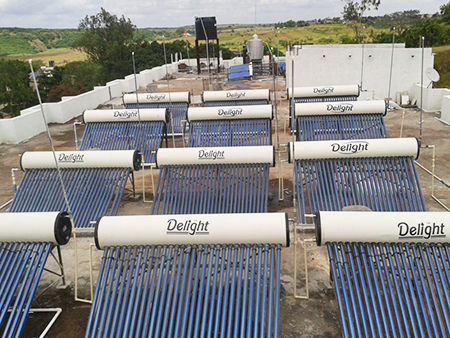 integrated  solar water heater