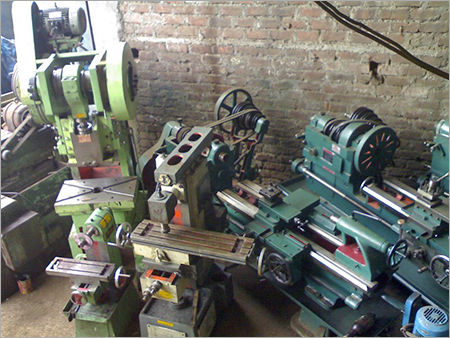 Power Press & Lathe Machine