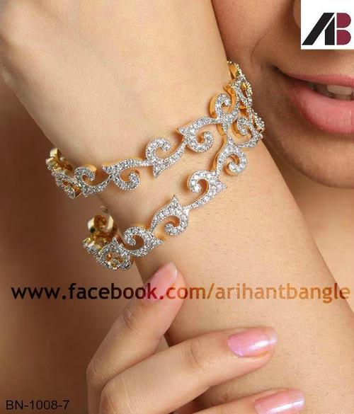 american diamond bangles