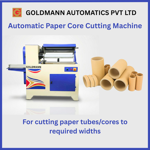 Manual Core Cutting Machine - 1000mm Working Width 2HP AC Drive | High Speed Operation Impeccable Strength Outstanding Performance