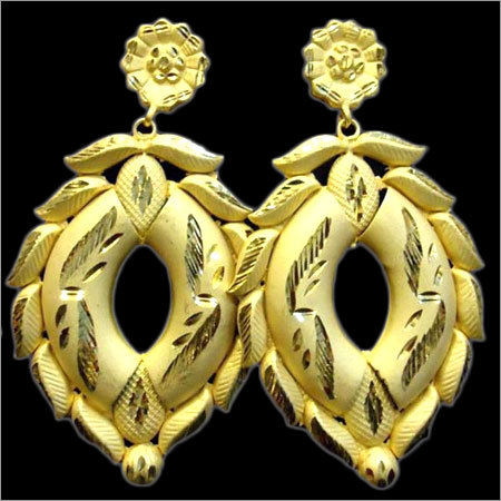 Designer Gold Earrings