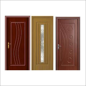 Black Laminated Plywood Door