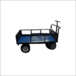 Inflated Tyres Platform Trolley