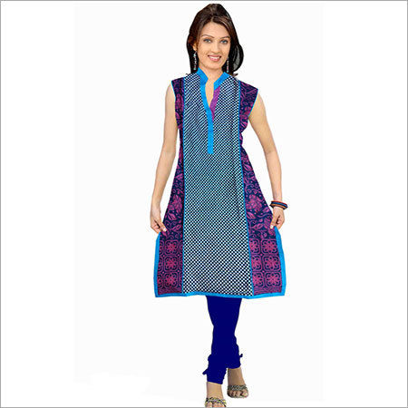 Sleeveless Cotton Kurtis - Premium Soft Cotton Fabric, Regular Fit | Unique Appearance, Easy Care, Fine Finish, Smooth Texture