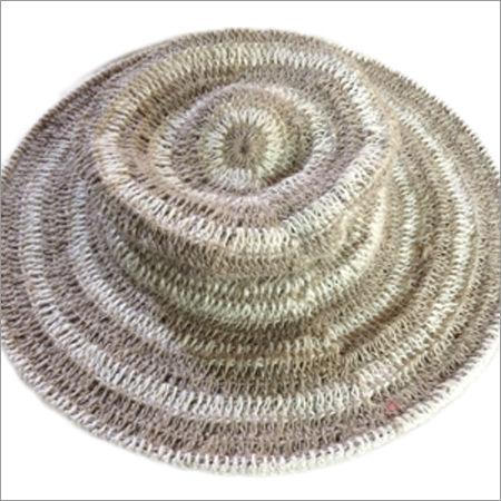 Designer Jute Hat - Premium Quality Jute, Lightweight & Comfortable, Elegant Patterns and Colors