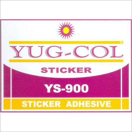 Plastic Sticker Adhesive Application: Packaging Industry