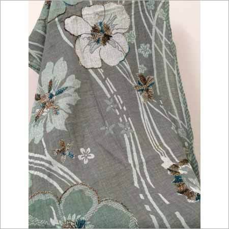 Viscose Embroidered Stoles Length: 14 Inch (In)