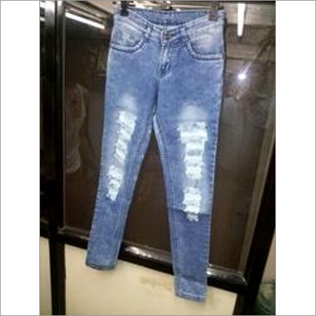 Blue Ankle Ladies Jeans