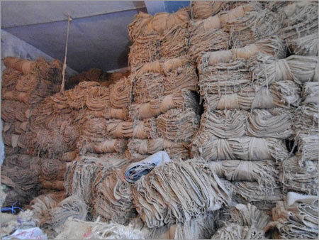 Industrial Old Used  Woven Sacks